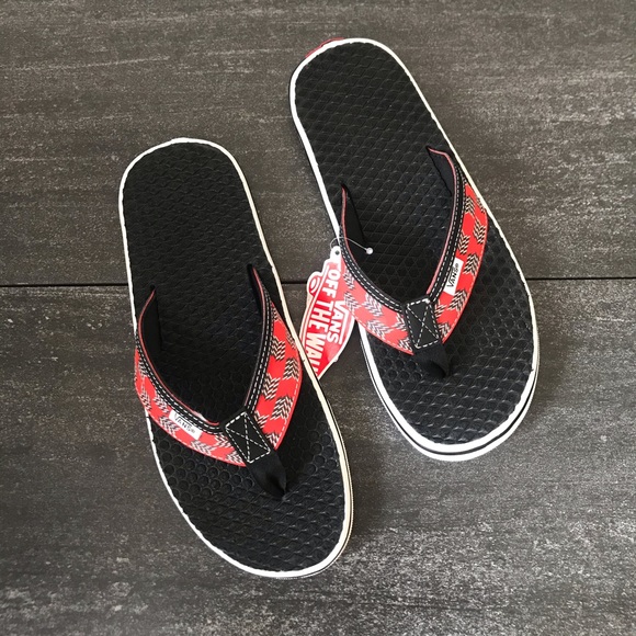 vans la costa flip flops